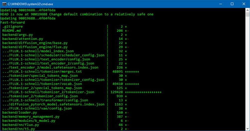 Stable Diffusion WebUI Forge: Шаг 4. Первый запуск и тест моделей FLUX.1 - 2